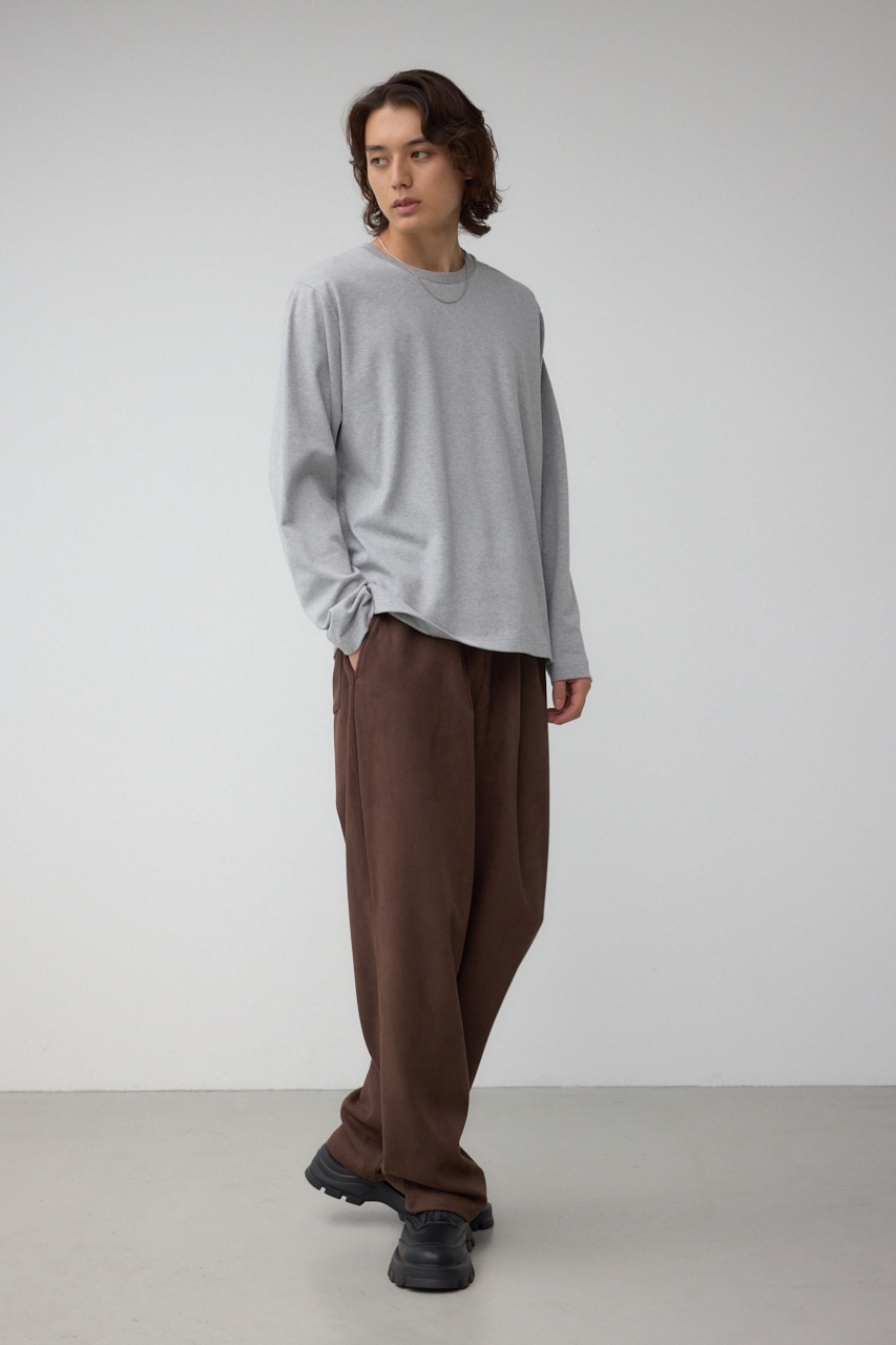 スムースタッチ長袖トップス 詳細画像