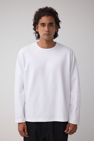 スエードタッチ長袖トップス 詳細画像