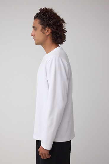 スエードタッチ長袖トップス 詳細画像