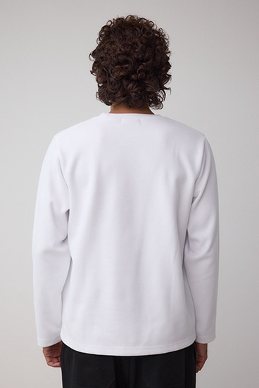 スエードタッチ長袖トップス 詳細画像