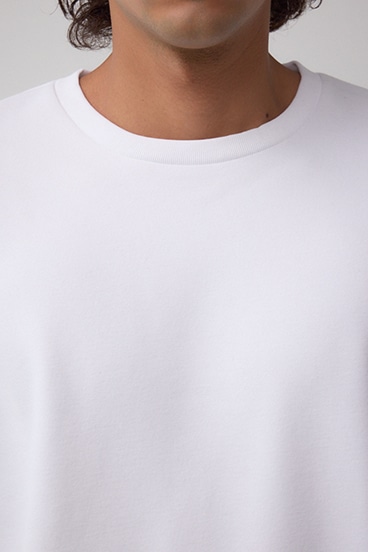 スエードタッチ長袖トップス 詳細画像