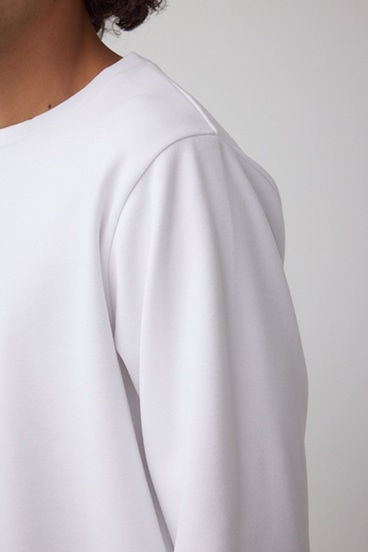 スエードタッチ長袖トップス 詳細画像