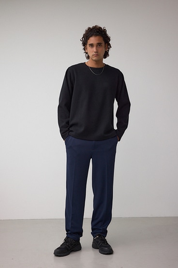 スエードタッチ長袖トップス 詳細画像