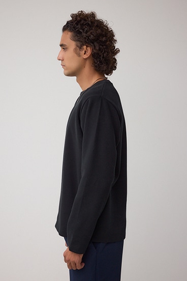 スエードタッチ長袖トップス 詳細画像