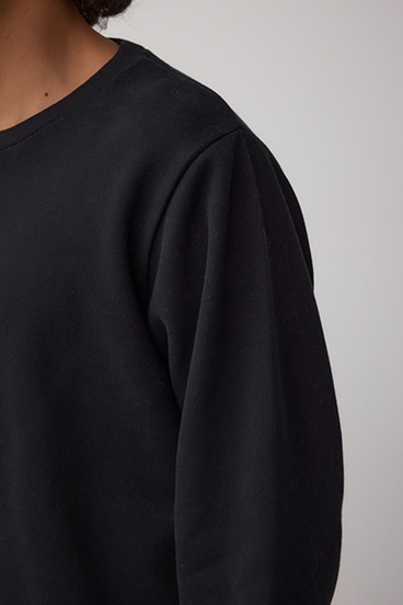 スエードタッチ長袖トップス 詳細画像