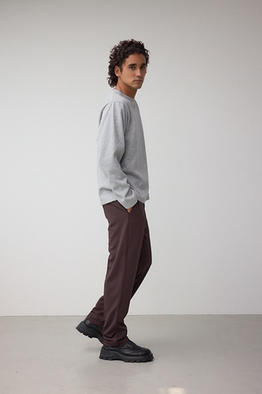 スエードタッチ長袖トップス 詳細画像