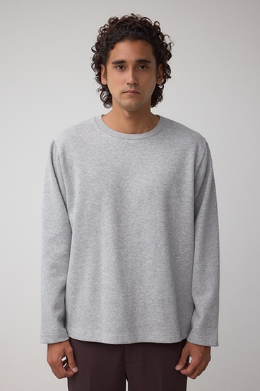 スエードタッチ長袖トップス 詳細画像