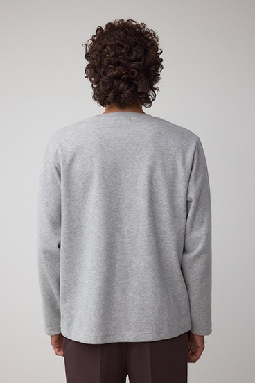 スエードタッチ長袖トップス 詳細画像