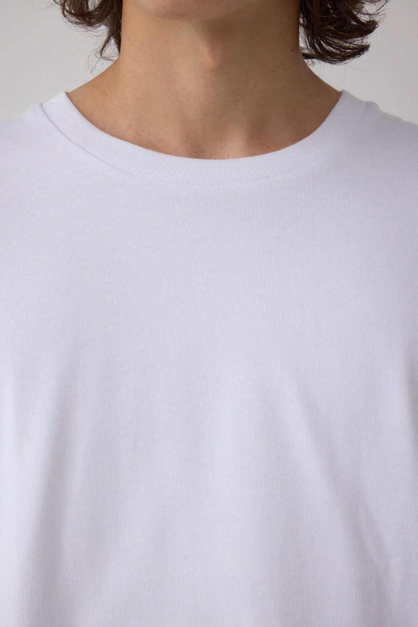 引き揃え天竺長袖トップス 詳細画像