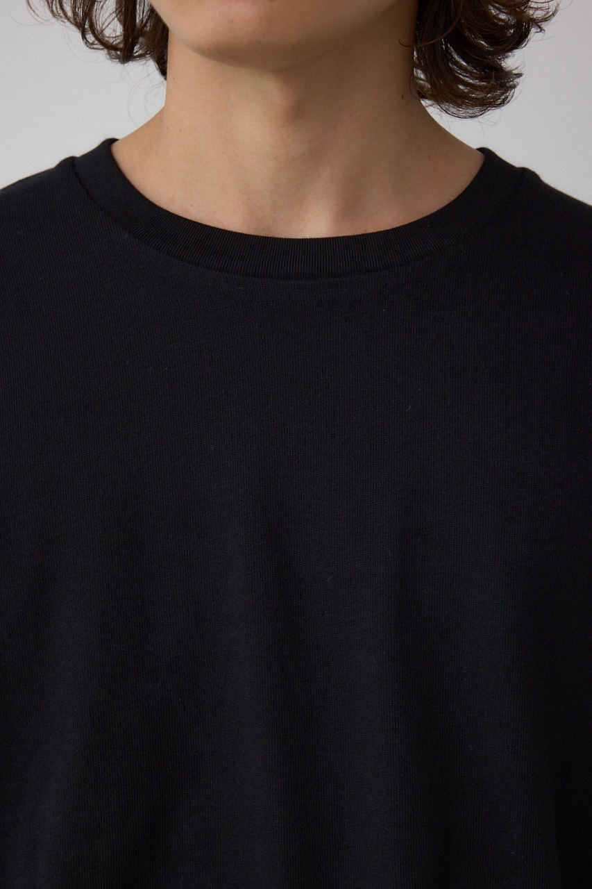 引き揃え天竺長袖トップス 詳細画像