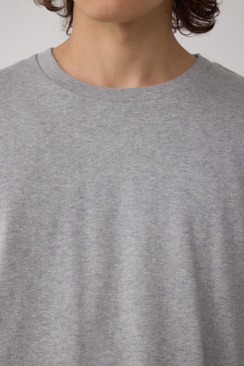 引き揃え天竺長袖トップス 詳細画像