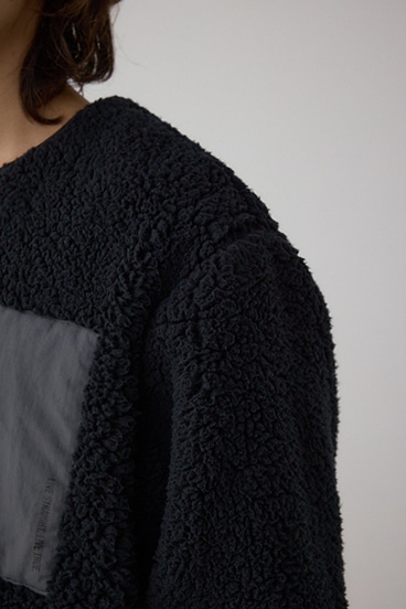 シープボア防風トップス 詳細画像