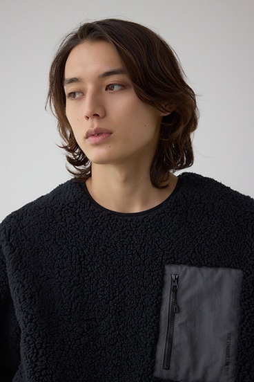 シープボア防風トップス