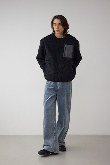 シープボア防風トップス 詳細画像