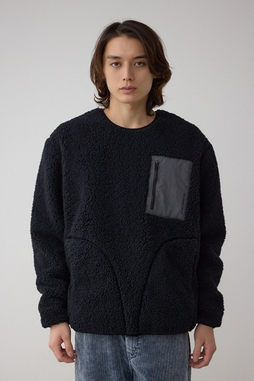 シープボア防風トップス 詳細画像