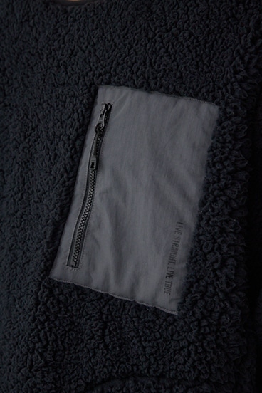 シープボア防風トップス 詳細画像