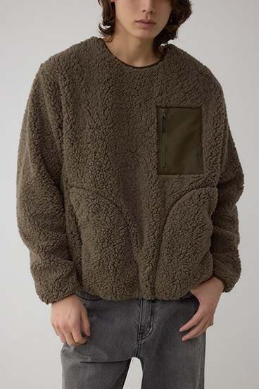 シープボア防風トップス