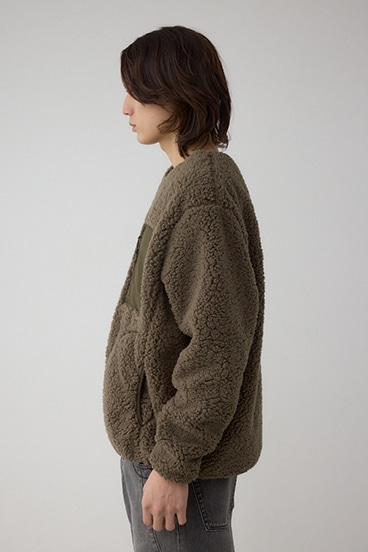 シープボア防風トップス 詳細画像