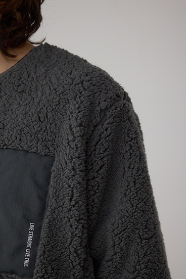 シープボア防風トップス 詳細画像