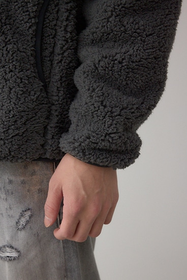 シープボア防風トップス 詳細画像