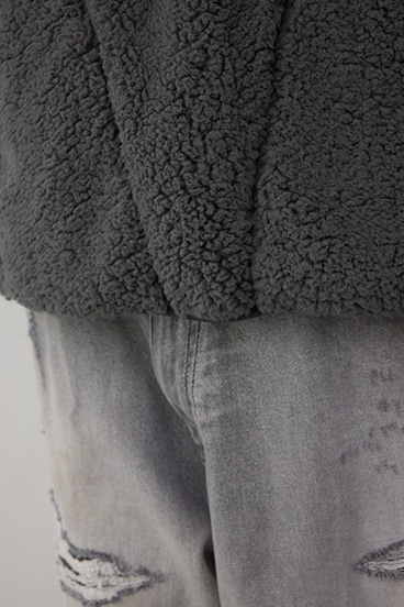 シープボア防風トップス 詳細画像