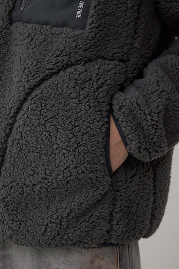 シープボア防風トップス 詳細画像