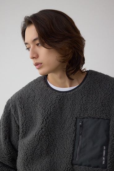 シープボア防風トップス