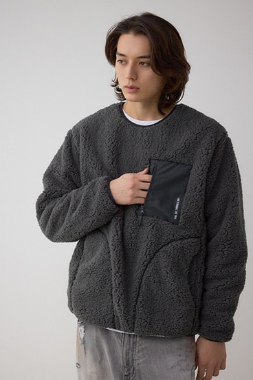 シープボア防風トップス 詳細画像