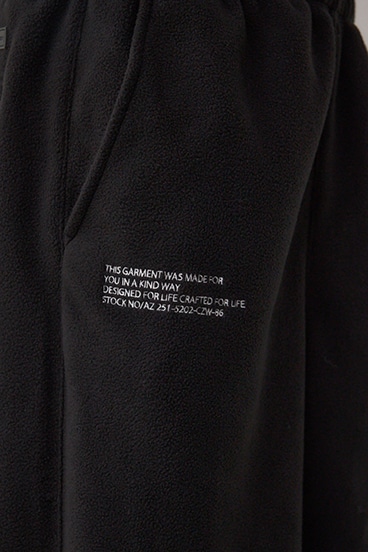 SHELTECH マイクロフリースパンツ 詳細画像