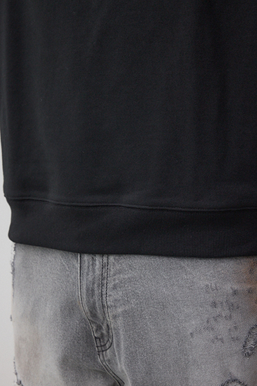 ブラシ刺繍スウェットトップス 詳細画像