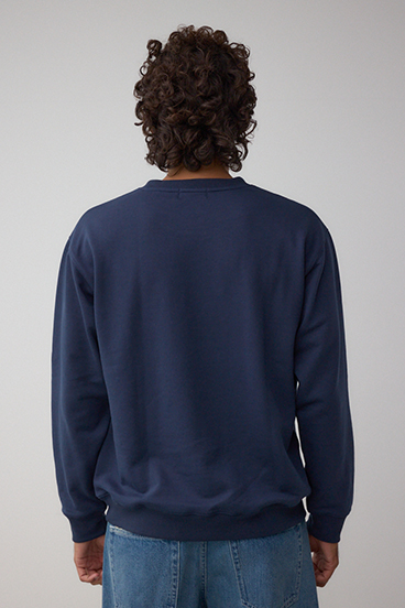 ブラシ刺繍スウェットトップス 詳細画像