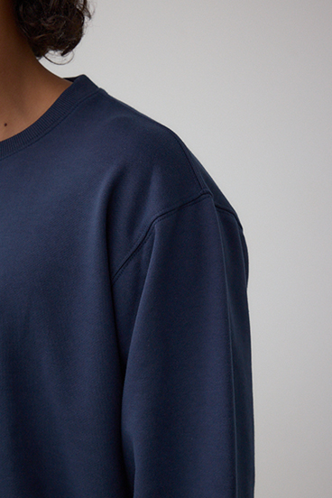 ブラシ刺繍スウェットトップス 詳細画像