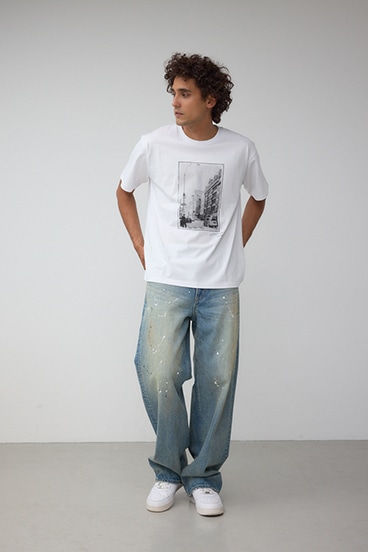 モノクロームストリートTシャツ 詳細画像