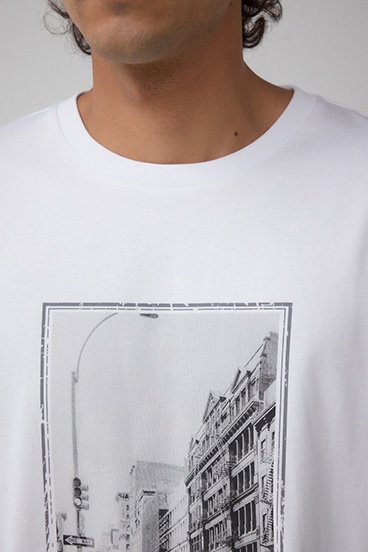 モノクロームストリートTシャツ 詳細画像