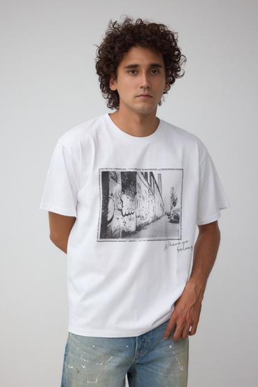 モノクロームストリートTシャツ 詳細画像