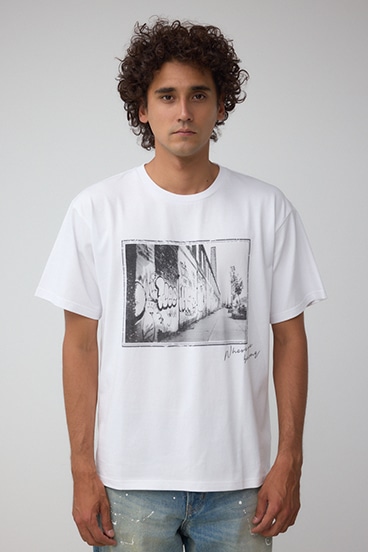 モノクロームストリートTシャツ 詳細画像