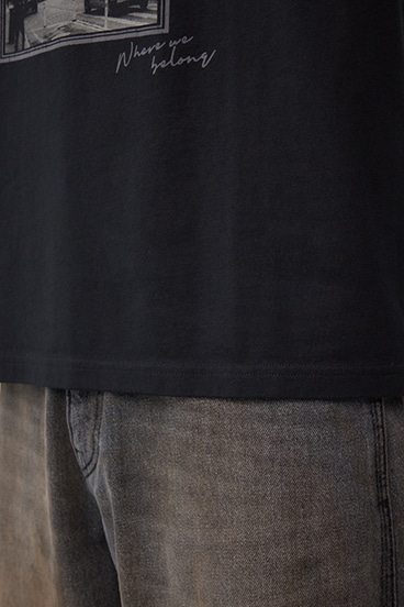 モノクロームストリートTシャツ 詳細画像