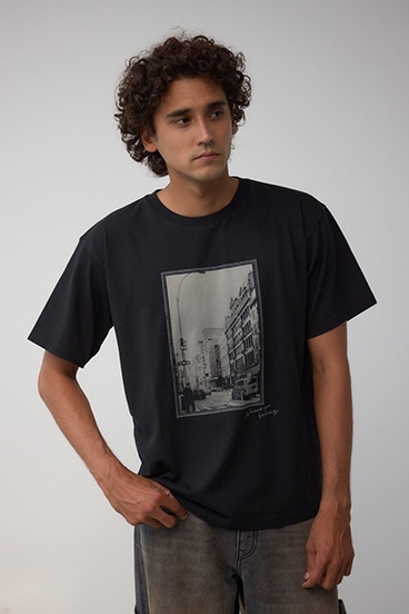 モノクロームストリートTシャツ 詳細画像