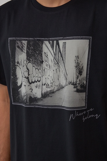 モノクロームストリートTシャツ 詳細画像