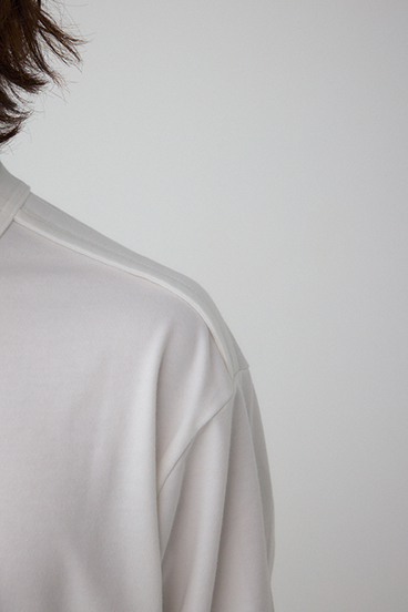 タックデザインロングスリーブTシャツ 詳細画像