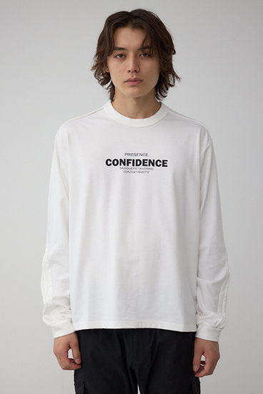 タックデザインロングスリーブTシャツ 詳細画像