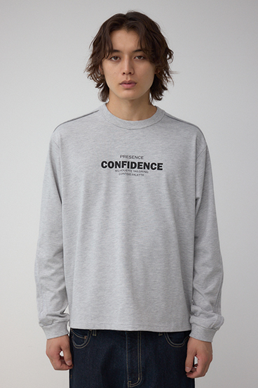 タックデザインロングスリーブTシャツ 詳細画像