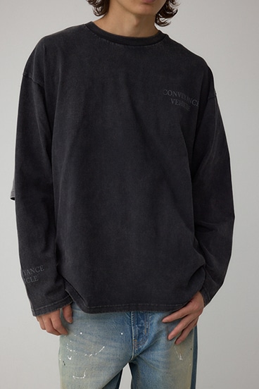 イリュージョンレイヤードTシャツ