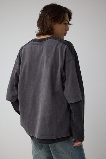 イリュージョンレイヤードTシャツ 詳細画像