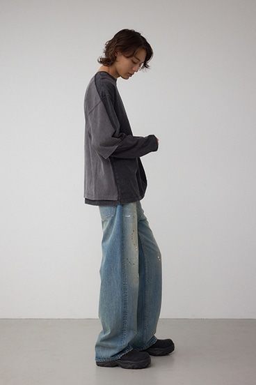 イリュージョンレイヤードTシャツ 詳細画像