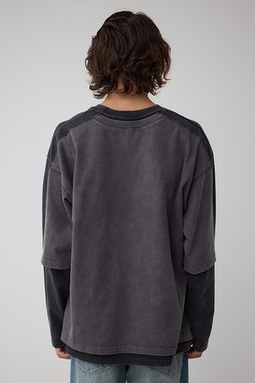 イリュージョンレイヤードTシャツ 詳細画像
