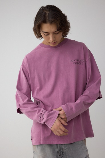 イリュージョンレイヤードTシャツ 詳細画像