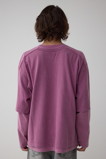 イリュージョンレイヤードTシャツ 詳細画像