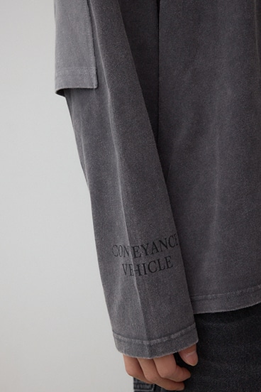 イリュージョンレイヤードTシャツ 詳細画像