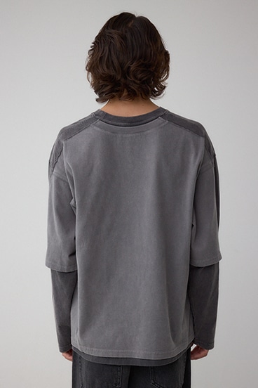 イリュージョンレイヤードTシャツ 詳細画像